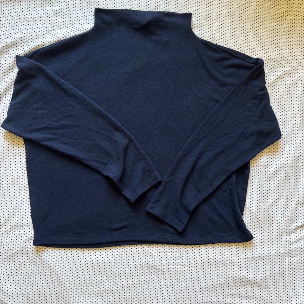 LOFT Deep Blue Knit Top